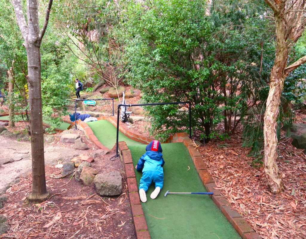 Grampians Adventure Golf is a must and a Top 3 when in the Grampians with kids