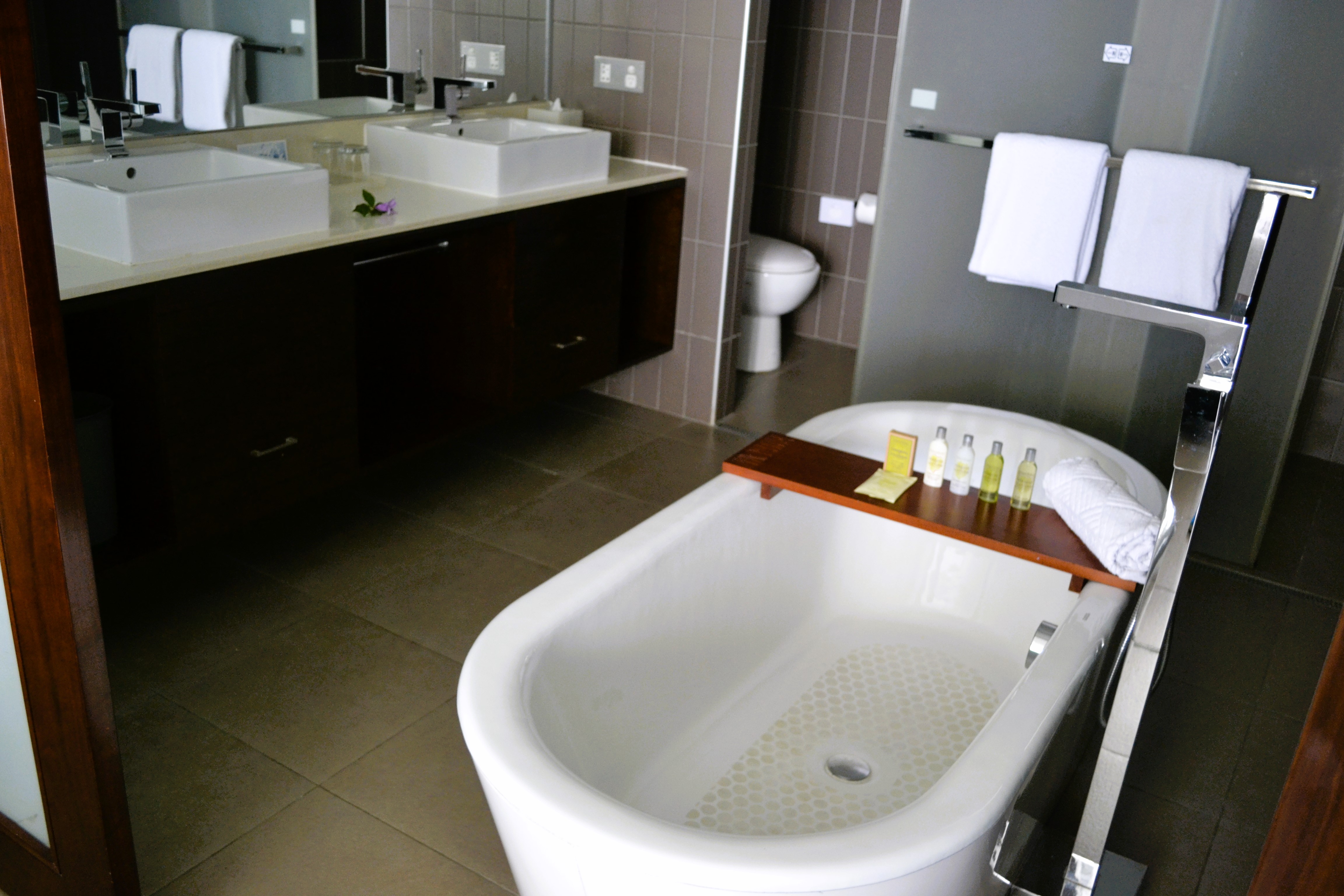 Deep Soaking Tub at the Hilton Fiji