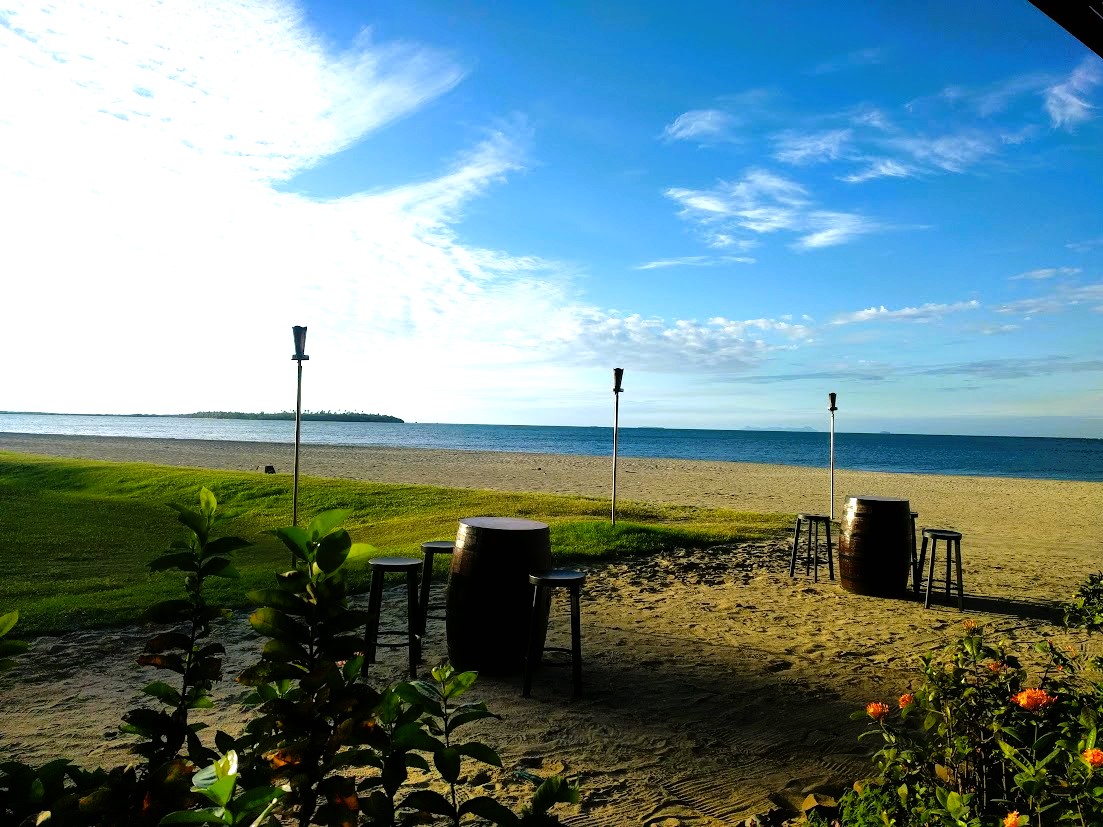 Drinks and Dinner at Maravu where a highlight at the Hilton Fiji