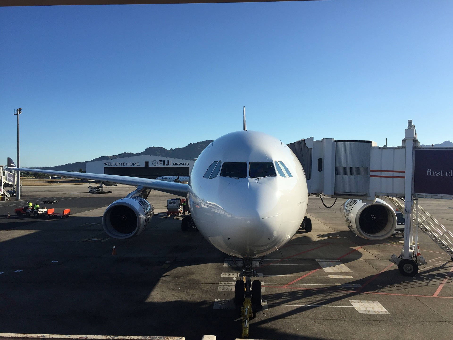 Landing in Fiji to reach Hilton Fiji