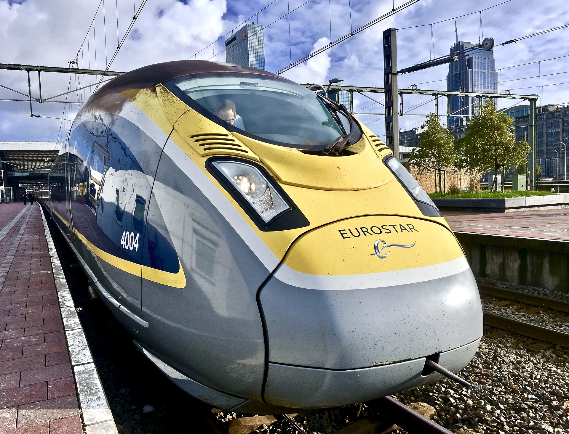 taking the train like the Eurostar is a great way to get around to see different countries in europe