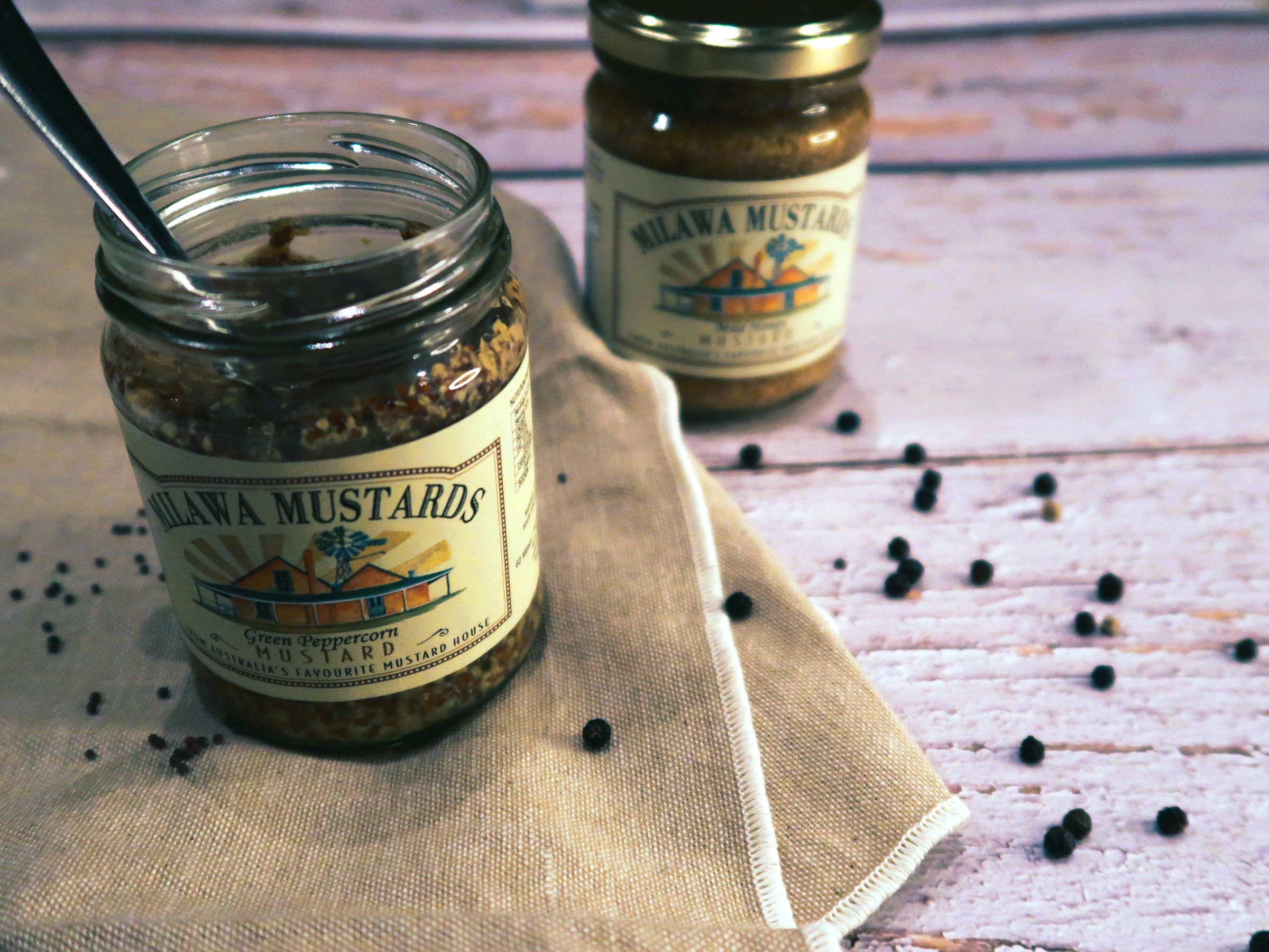 Jars of Milawa Mustards