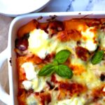 eggplant and ricotta baked pasta