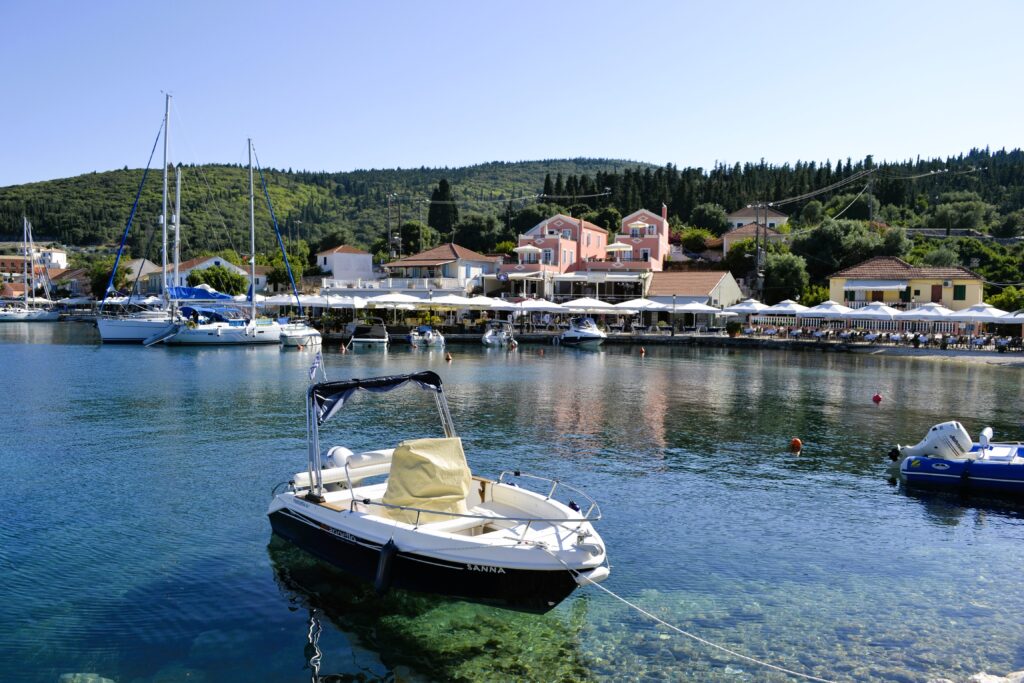 Fiskardo Harbour, one of the Top 5 attractions in Kefalonia