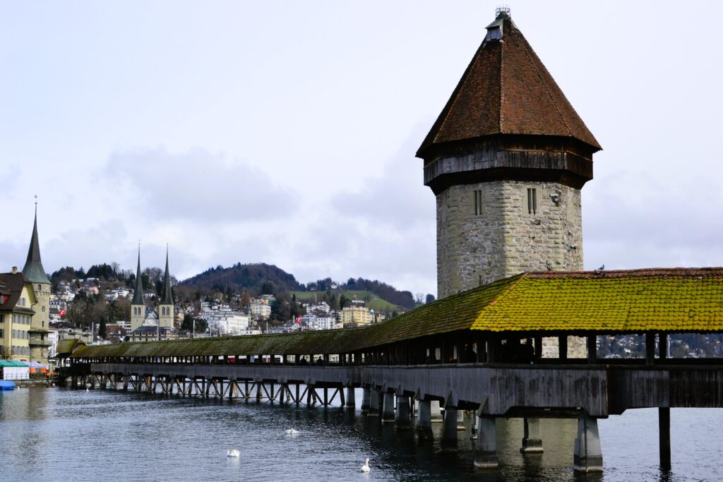 chapel bridge in lucerne