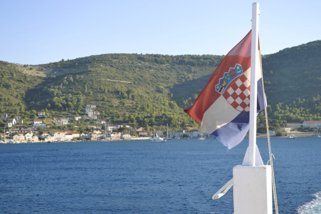 Ferry travel in croatia