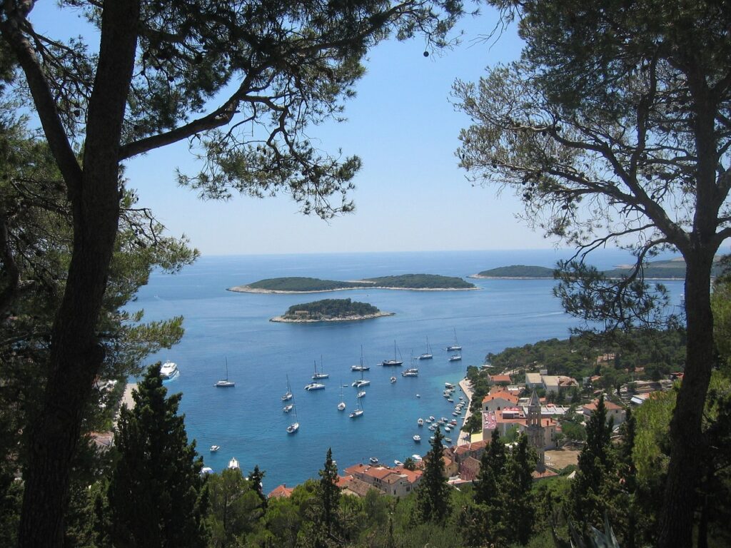 Hvar island view