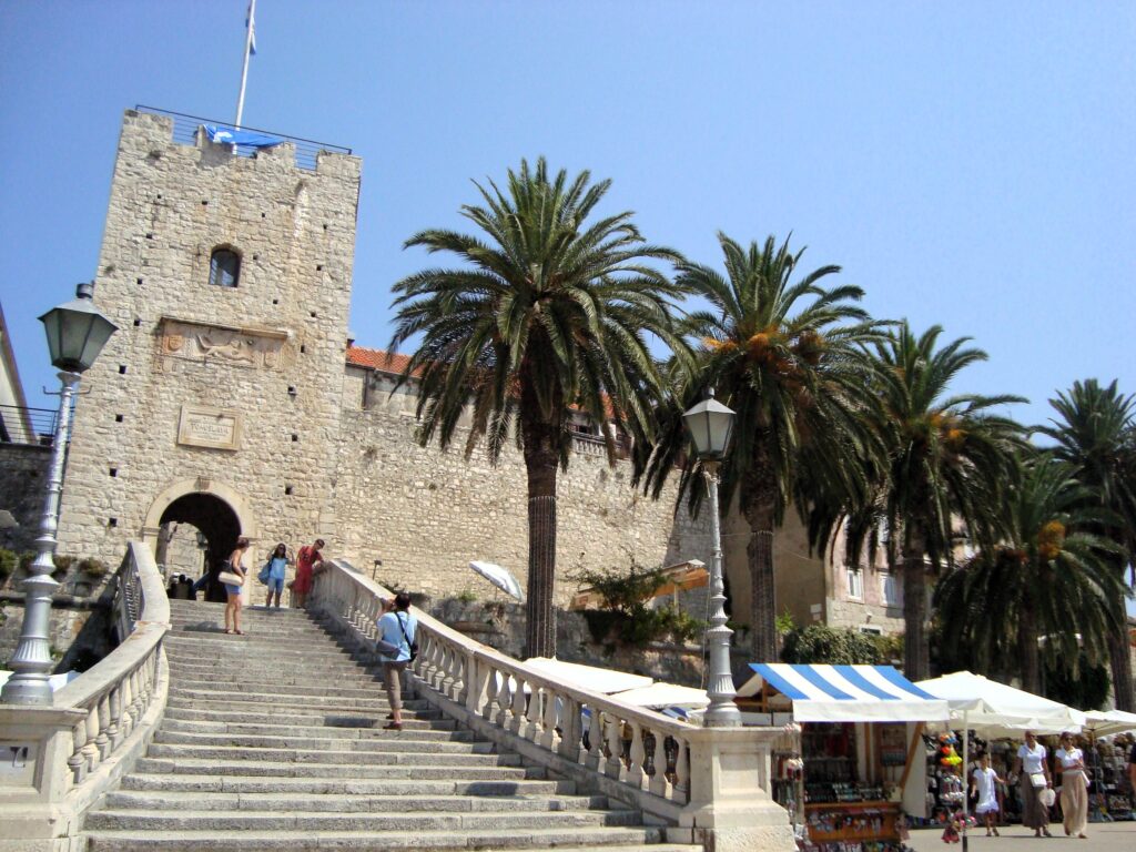 Korcula Old town gate