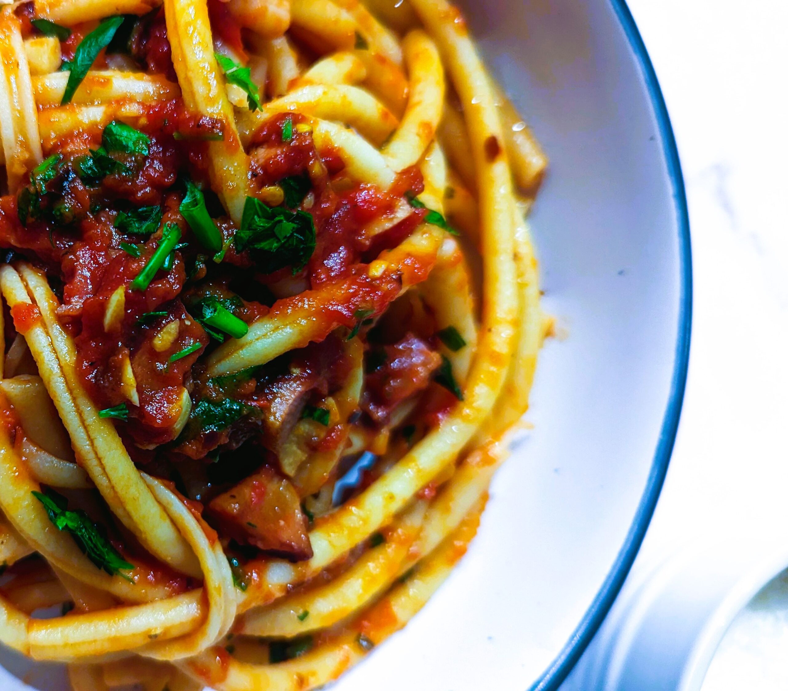 spaghetti amatriciana