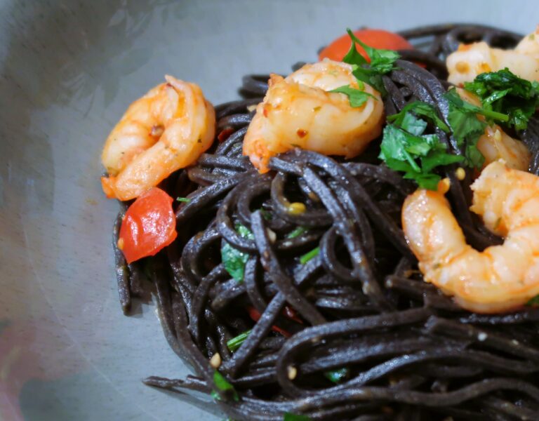 squid ink pasta