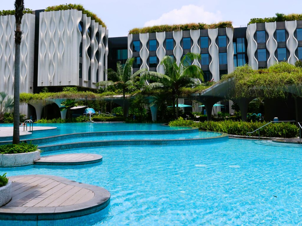 Adventure pool at village sentosa