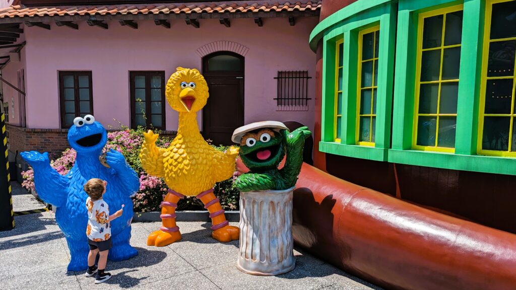 Sesame Street favourites are a highlight for toddlers visiting Universal Studios Singapore