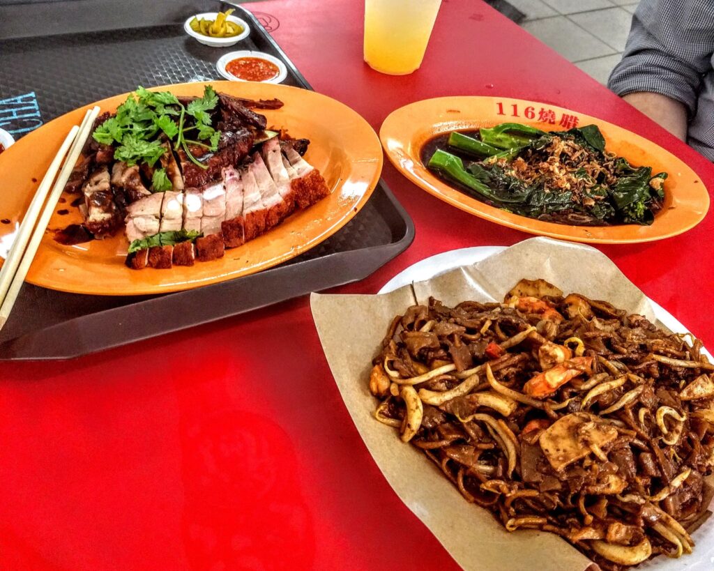 hawker popular dished like char kway teow