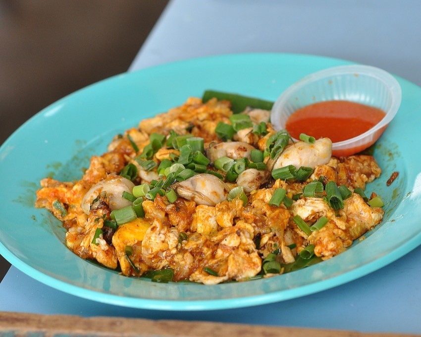 oyster omelette