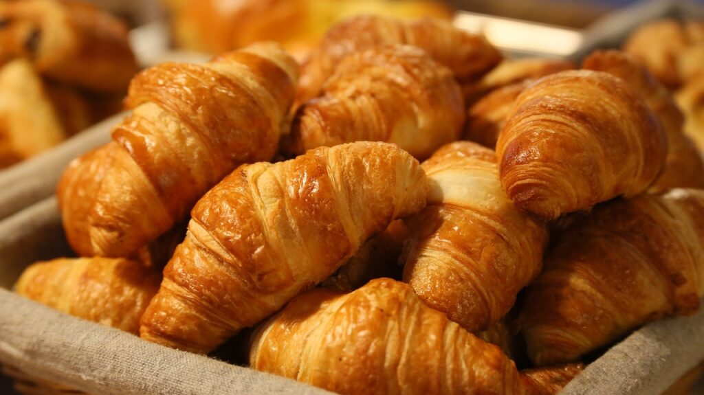 Croissants from a bakery