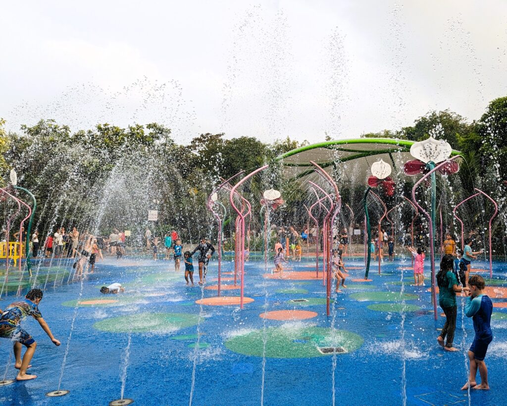 waterpark at gardens by the bay