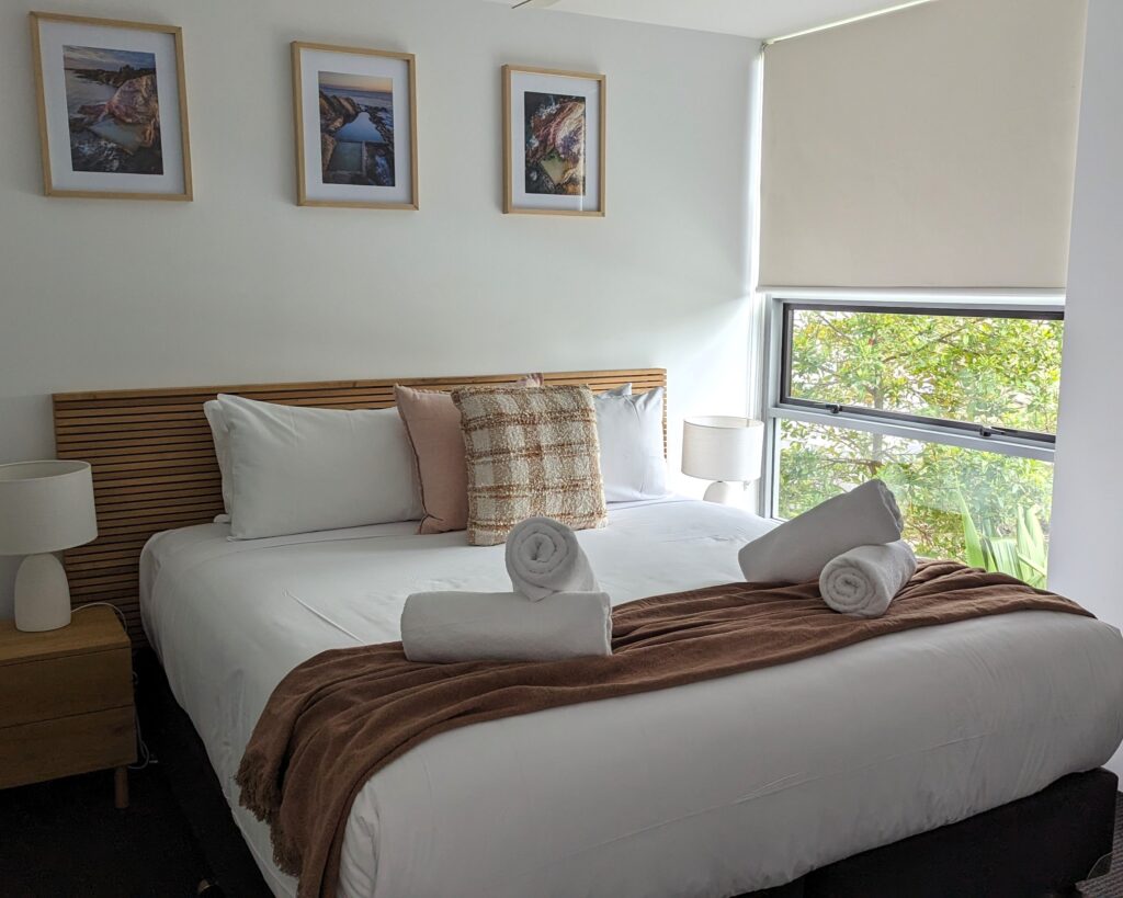 Bedroom at Coast Resort Merimbula