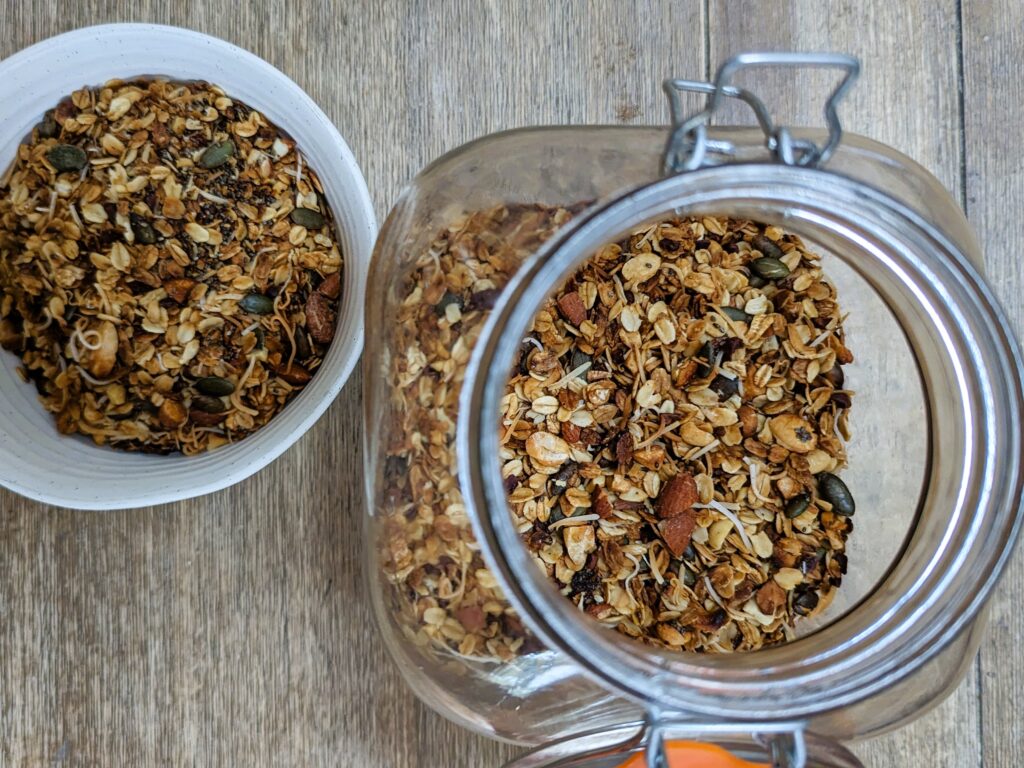 Storage for Granola